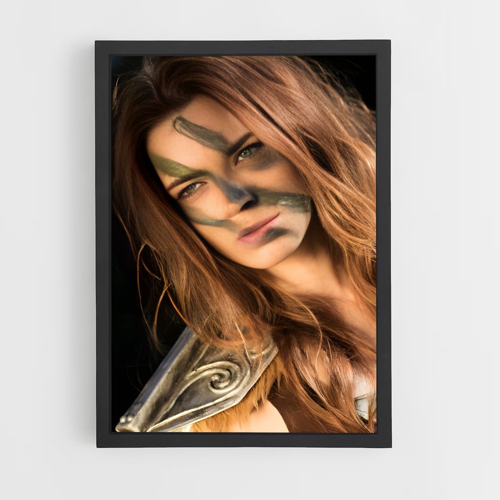 Poster Aela, Chasseresse des Ombres – affiche Skyrim (vue 2)